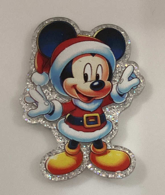 Hands Up Mickey Christmas Acrylic