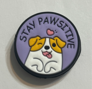 Stay Pawsitive (Purple)