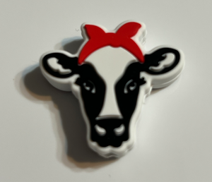 Cow On Red Bandana