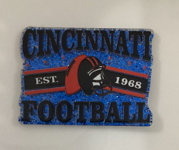 Cincinnati Football Acrylic