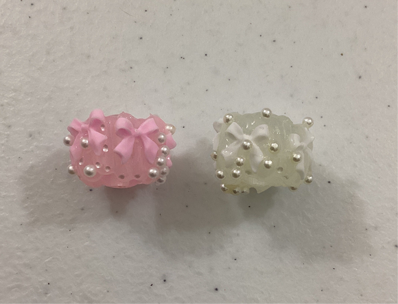 Fancy Bead w/ Bow and Pearl