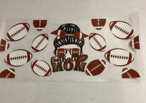 Football Mom UVDTF Cup Wrap