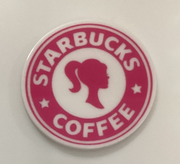 Barbie Starbucks Coffee Acrylic