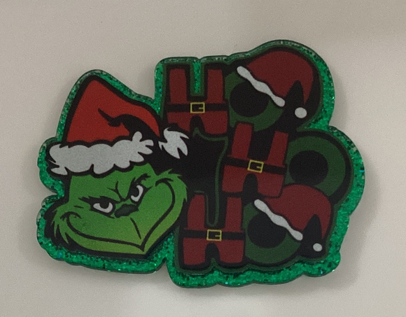 HO HO HO Grinch Acrylic