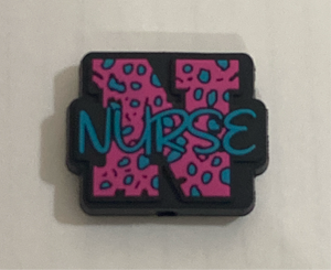 Nurse With Pink and Blue