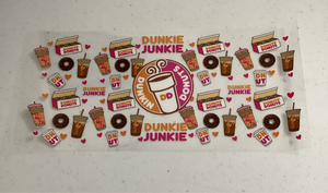 Dunkin D Junkie UVDTF Cup Wrap