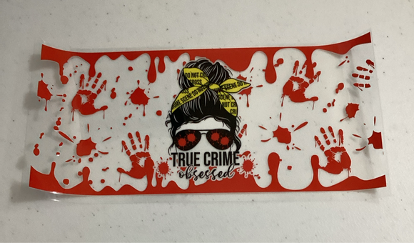 True Crime Girl UVDTF Cup Wrap