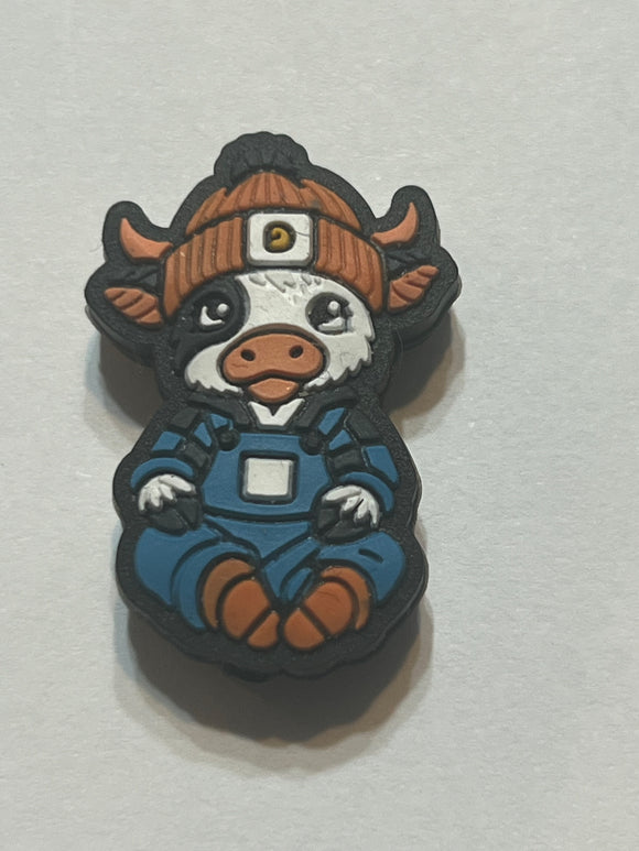 Boy Cow With Brown Hat