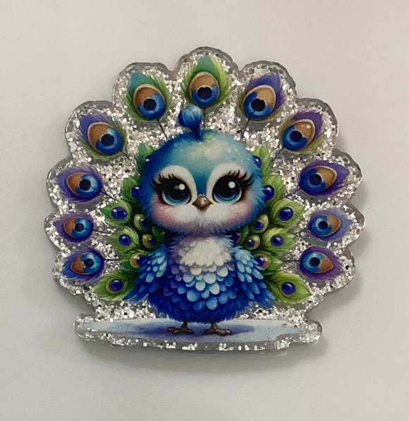Cute Peacock Acrylic