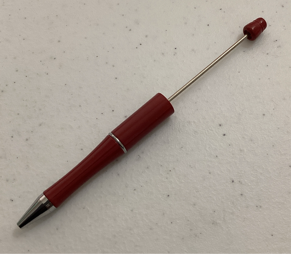 Claret Red Beadable Pen