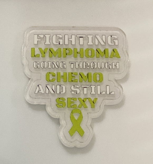 Fighting Lymphoma Acrylic