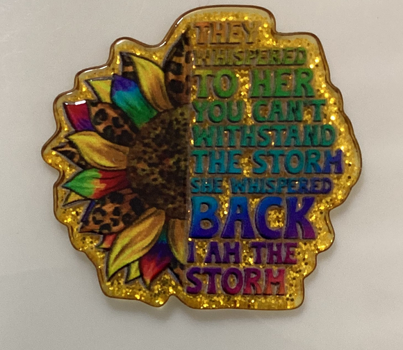 They Whispered Flower Acrylic