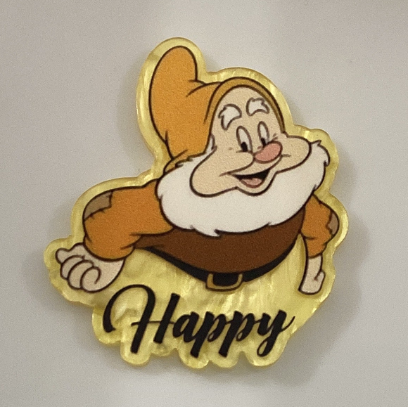 Happy Dwarf Acrylic