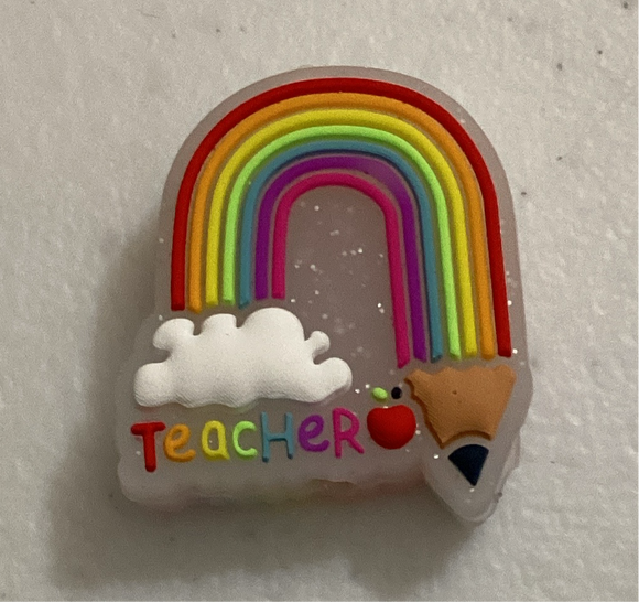 Teacher Pencil Rainbow