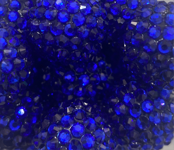 20mm Royal Blue Rhinestone Bead