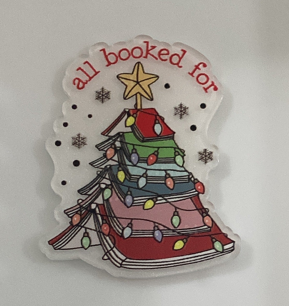 All Booked For Christmas Acrylic