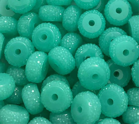 12mm Teal Sugar Spacer