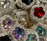 Fancy Small Jewel Bling Flower