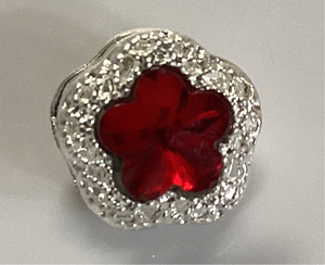 Fancy Small Jewel Bling Flower