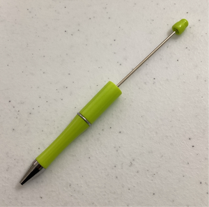 Lime Green Beadable Pen