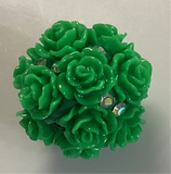 Fancy 20mm Flower w/ Bling