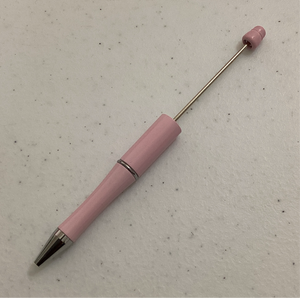 Baby Pink Beadable Pen