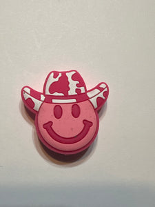 Pink Smile With Cowboy Hat