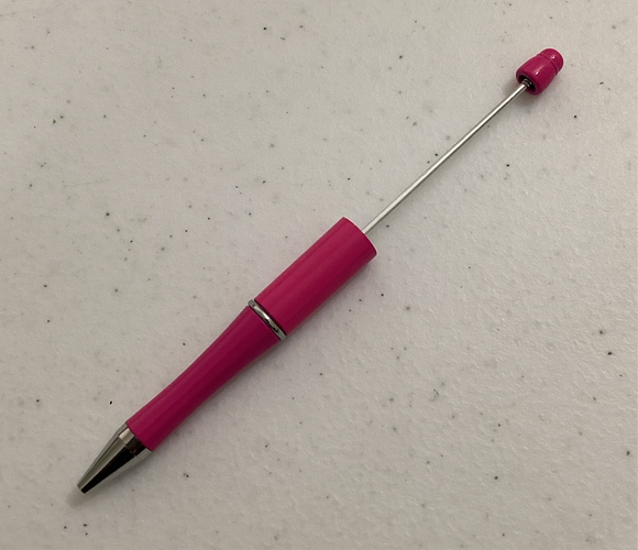 Hot Pink Beadable Pen