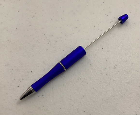 Pearl Blue Beadable Pen