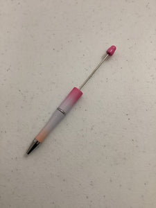 Pink Ombre Beadable Pen