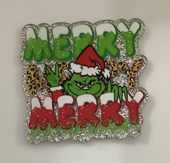 Merry Merry Merry Grinch Acrylic