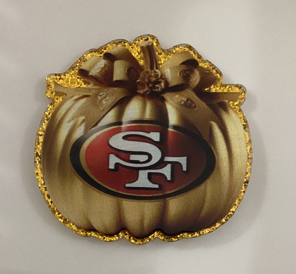 SF Pumpkin Football Acrylic