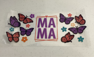 Mama Butterfly UVDTF Cup Wrap