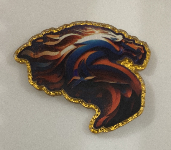 Bronco Football Acrylic