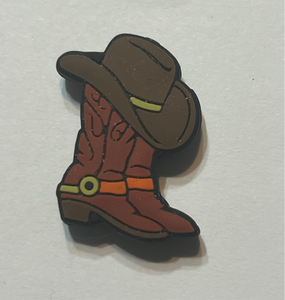 Brown Cowboy Boots With Hat