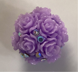 Fancy 20mm Flower w/ Bling