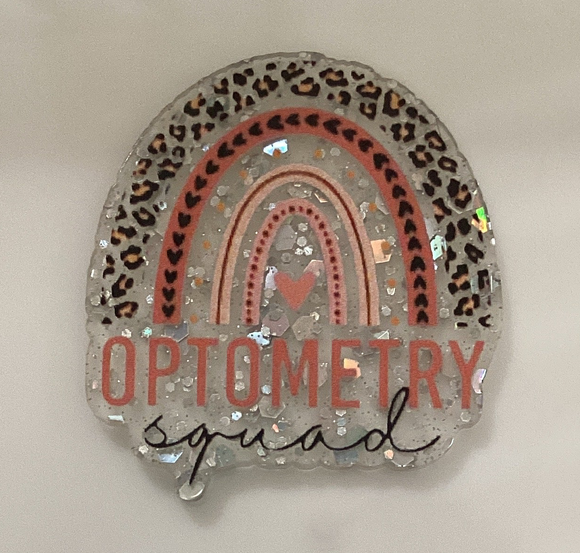 Optometry Squad Rainbow Acrylic
