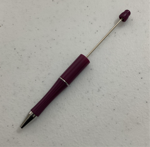 Luxury Purple Beadable Pen