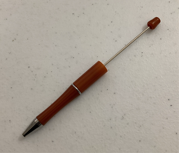 Chesnut Brown Beadable Pen