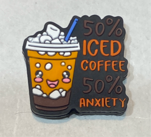 50% Ice Coffee 50% Anxiety