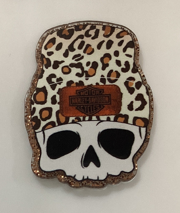 Harley Skull Acrylic