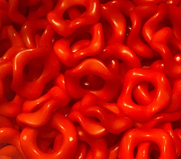 16mm Red Wavy Spacer LG HOLE