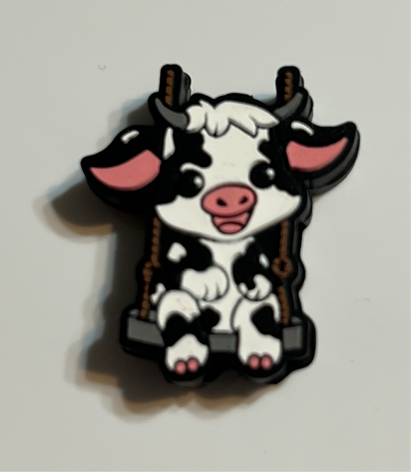 Cow On Swing