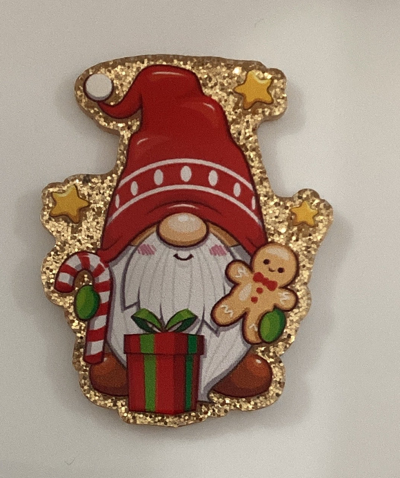 Gnome with Christmas Goodies Acrylic