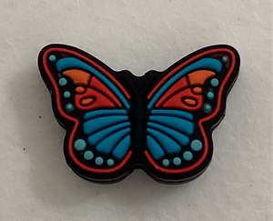 Blue/Red Butterfly