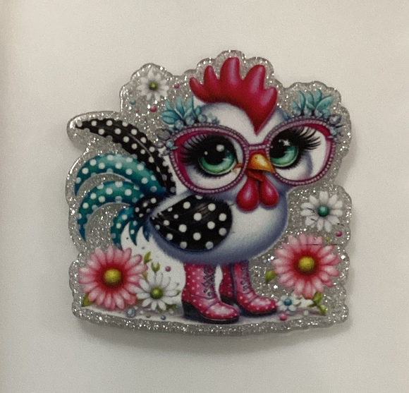 Cute Rooster Acrylic