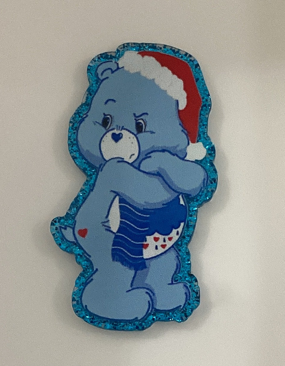 Grumpy Care Bear Christmas Acrylic