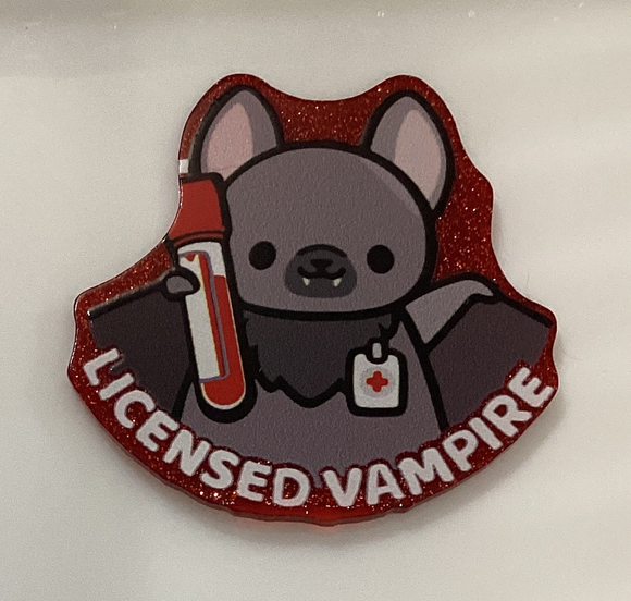 Licensed Vampire Acrylic