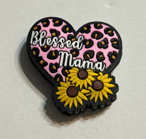 Blessed Mama Sunflower Heart