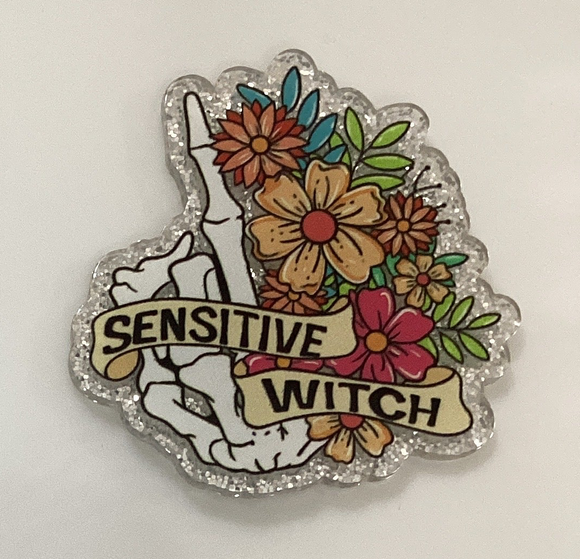 Sensitive Witch Acrylic